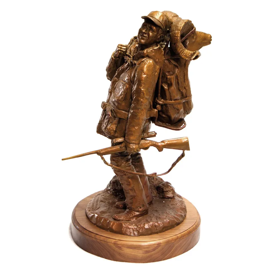 Giving Thanks — Bronze by Justin I. Young