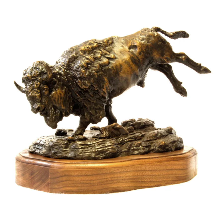 Prairie Thunder — Bronze by Justin I. Young