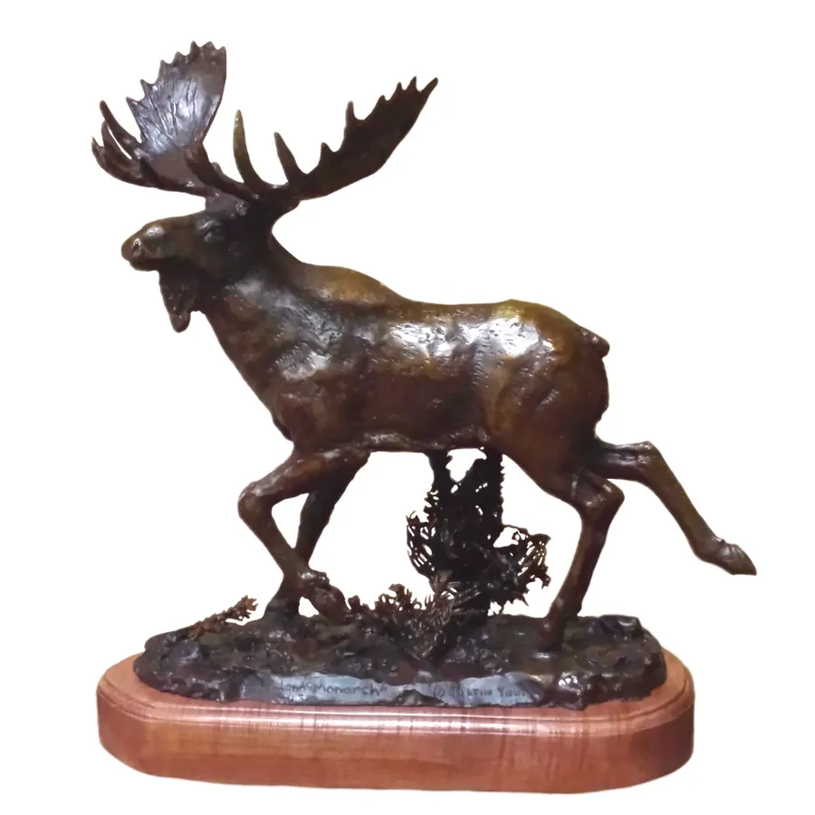 Shiras Moose — Bronze by Justin I. Young